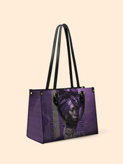 Aveline Noir Premium Leather Handbag QR0XD560