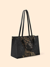 African Grace Premium Leather Handbag QR0XD454