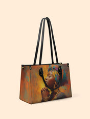 Ebon Grace Premium Leather Handbag QR0HH086