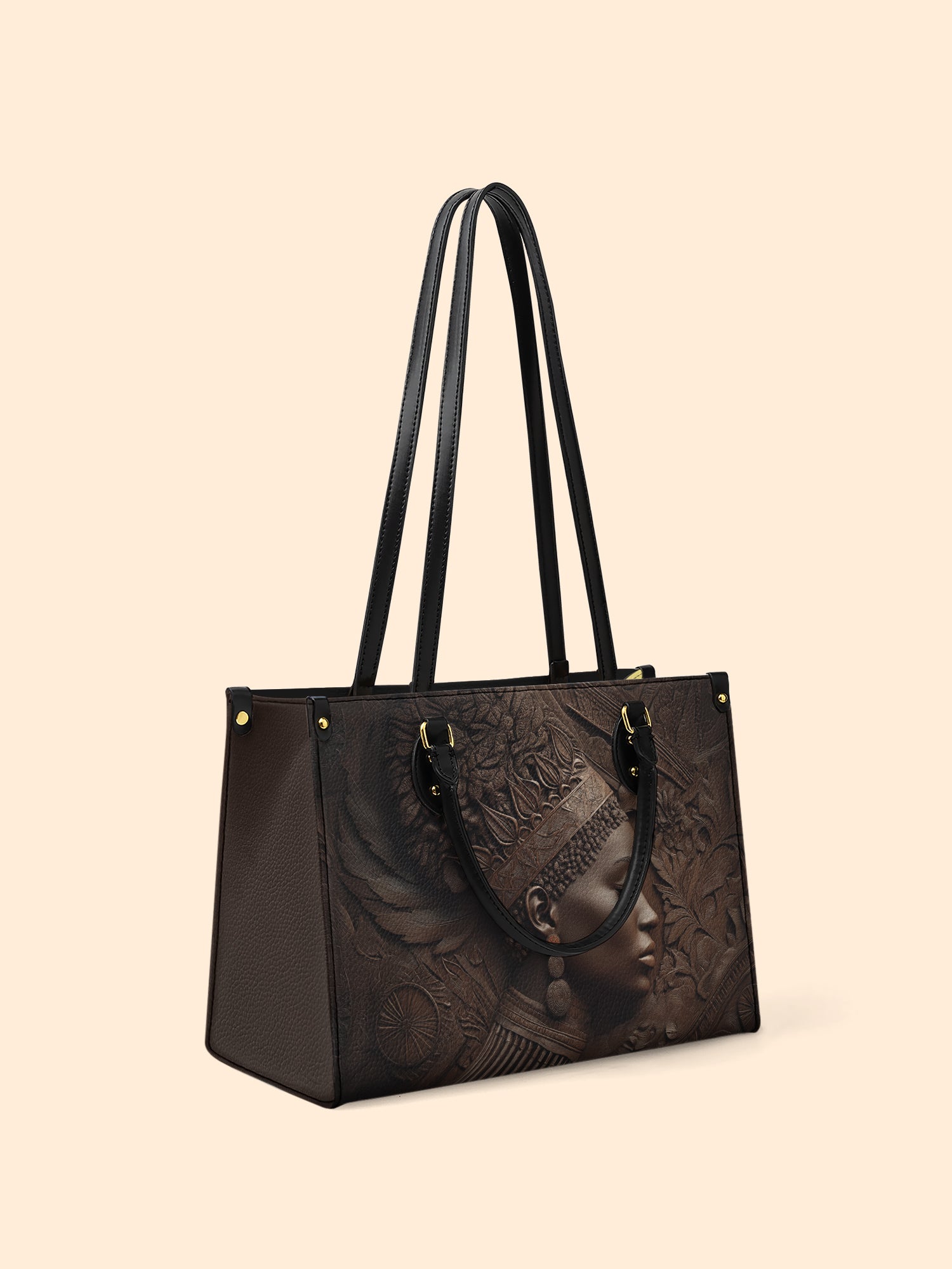 Back To Africa Premium Leather Handbag QR0XD410