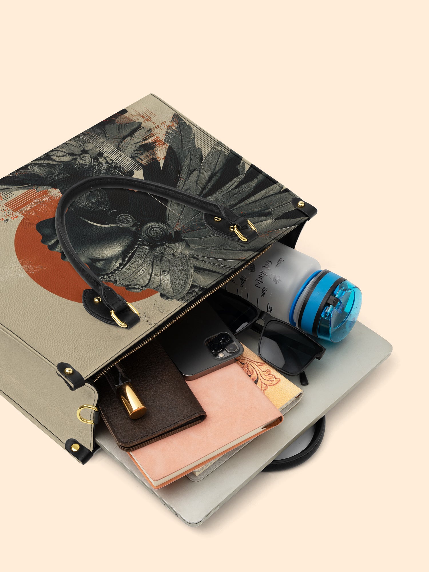 Zulu Warrior Premium Leather Handbag QR0HH139