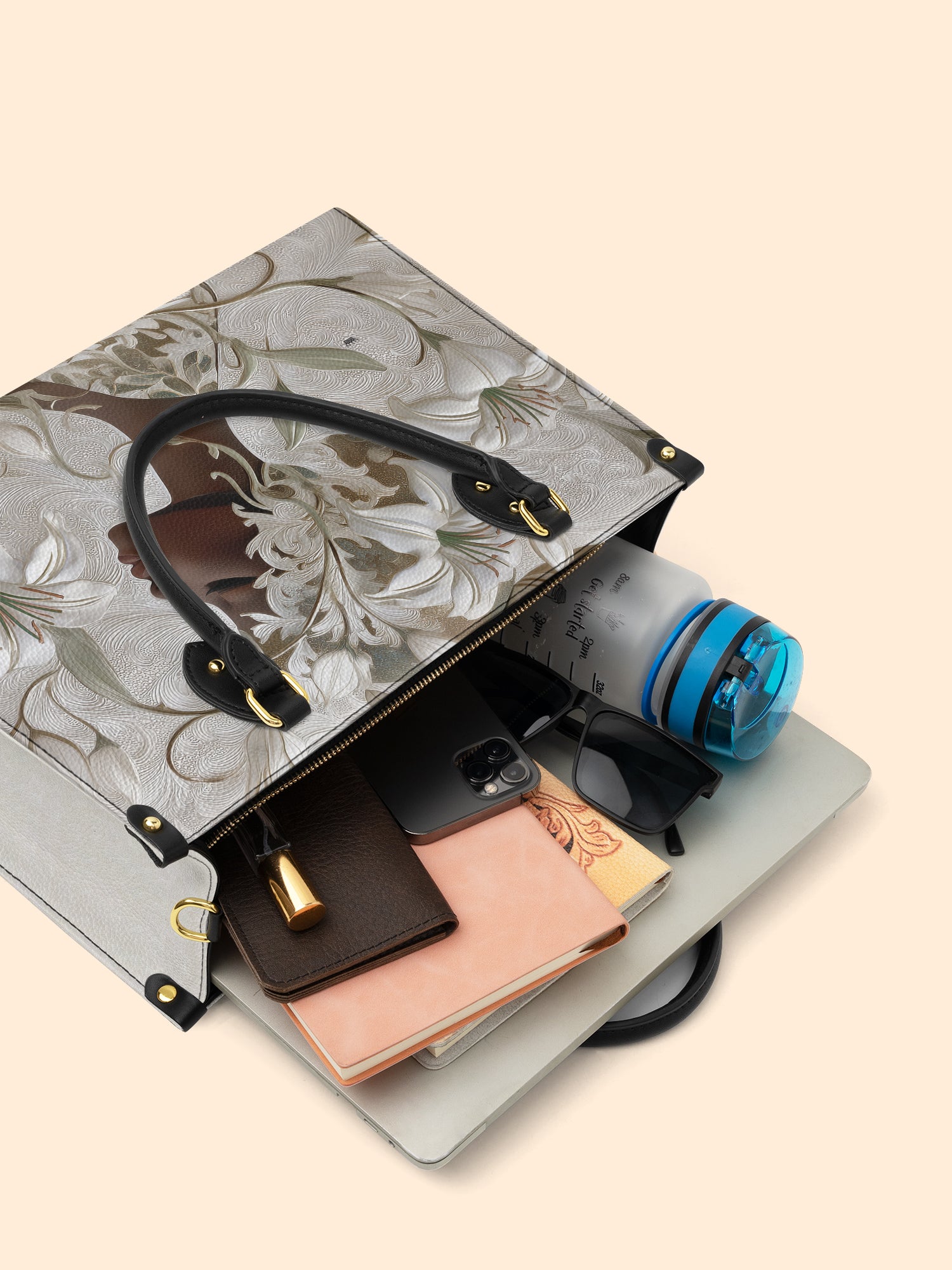 Lily Royalty Premium Leather Handbag QR0HH127