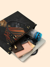 Ancestral Proud Premium Leather Handbag QR0XD457