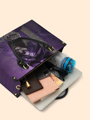 Aveline Noir Premium Leather Handbag QR0XD560