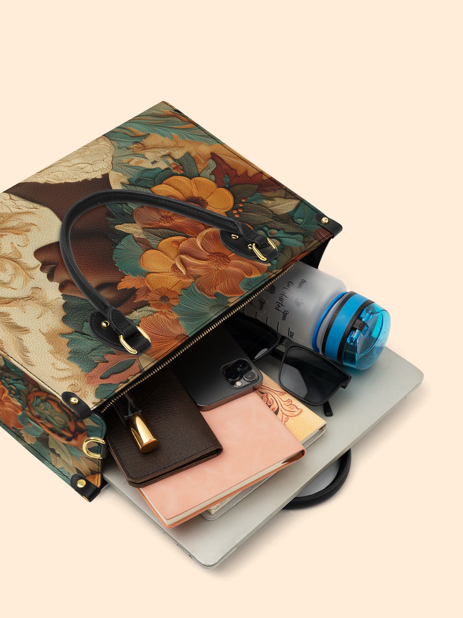 Blossom Divinity Premium Leather Handbag QR0HH070