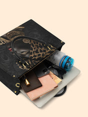 African Grace Premium Leather Handbag QR0XD454