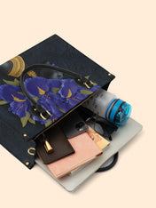 Iris Crown Premium Leather Handbag QR0XD337