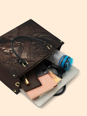 Back To Africa Premium Leather Handbag QR0XD410