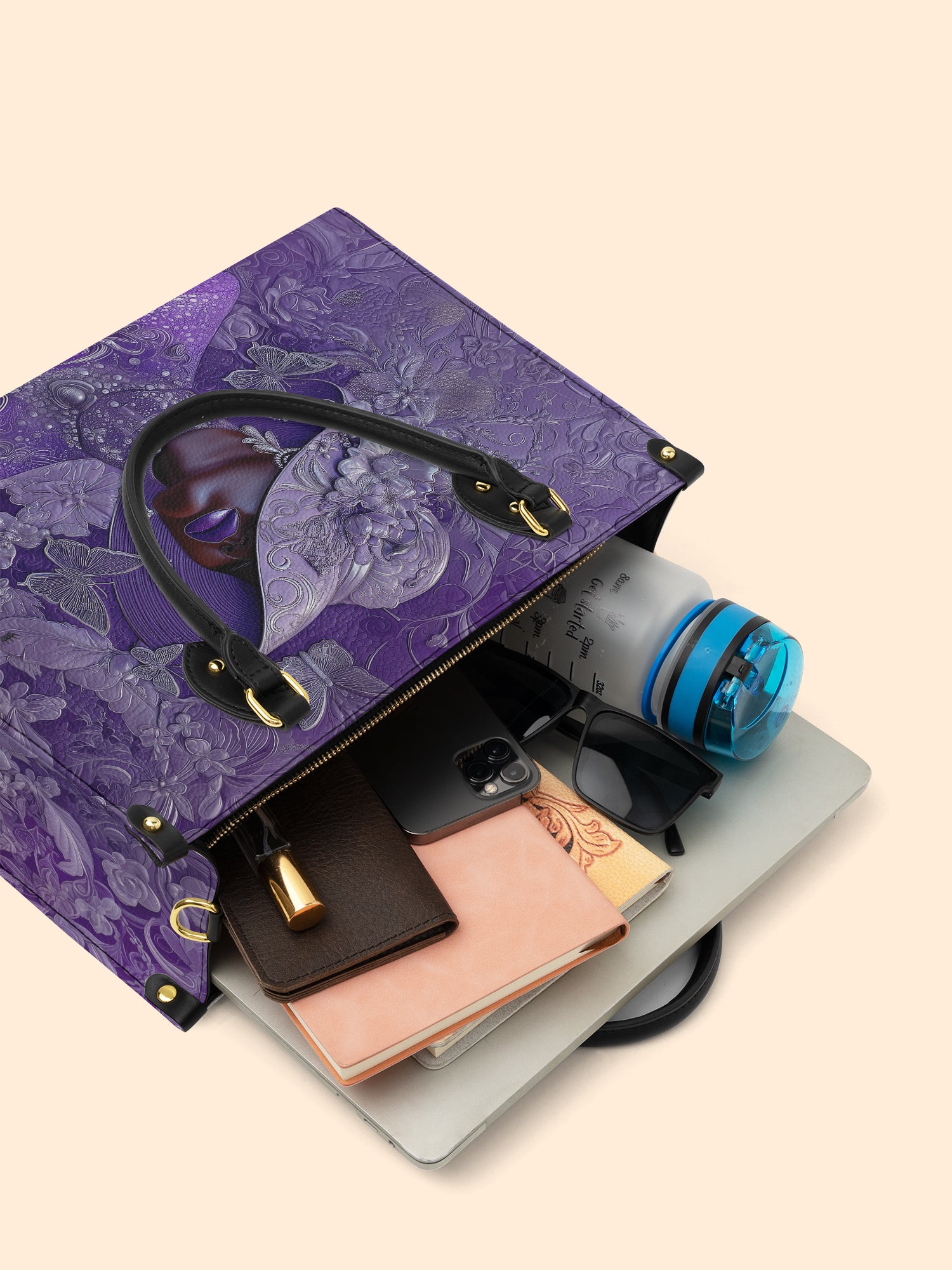 Ascend Spirit Premium Leather Handbag QR0XD684