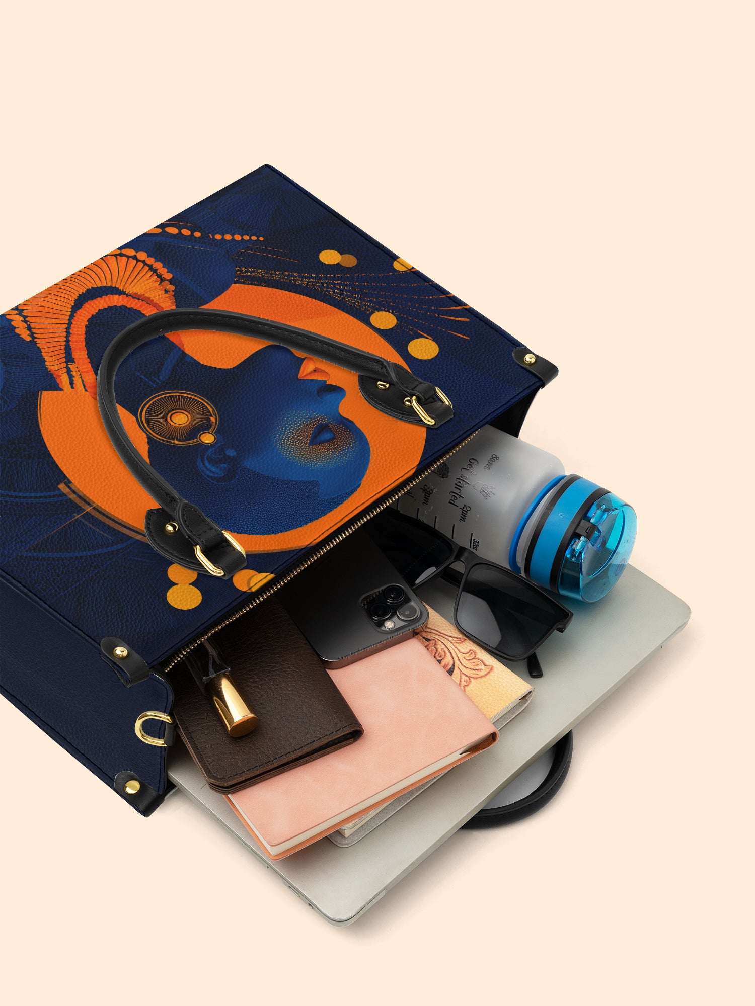 Crownless Queen Premium Leather Handbag QR0TD400