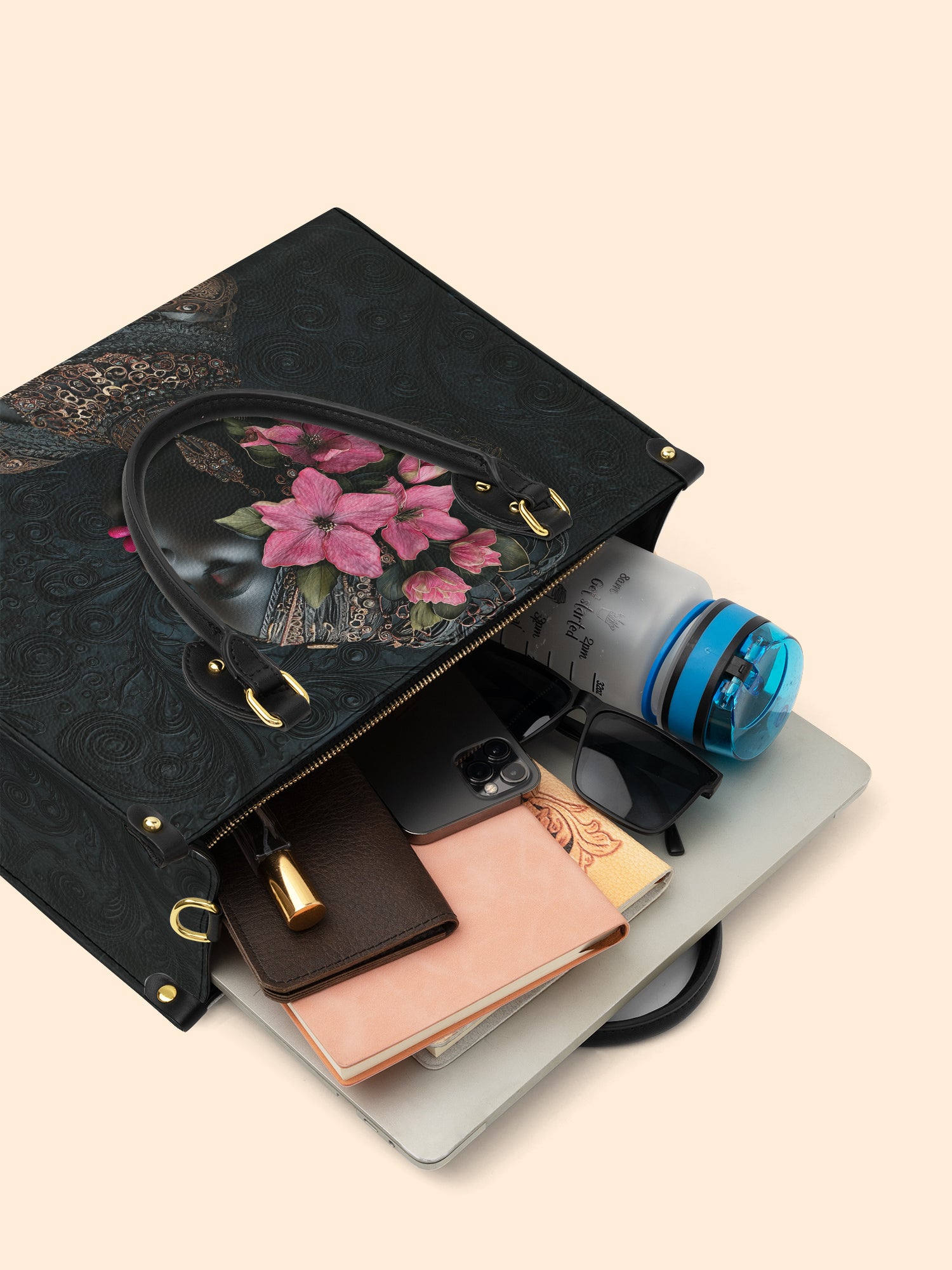 Azalea Eclipse Premium Leather Handbag QR0XD330