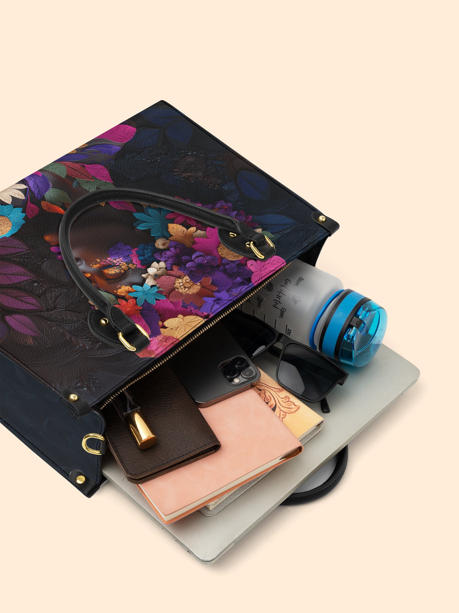 Rose Essence Premium Leather Handbag QR0TD235