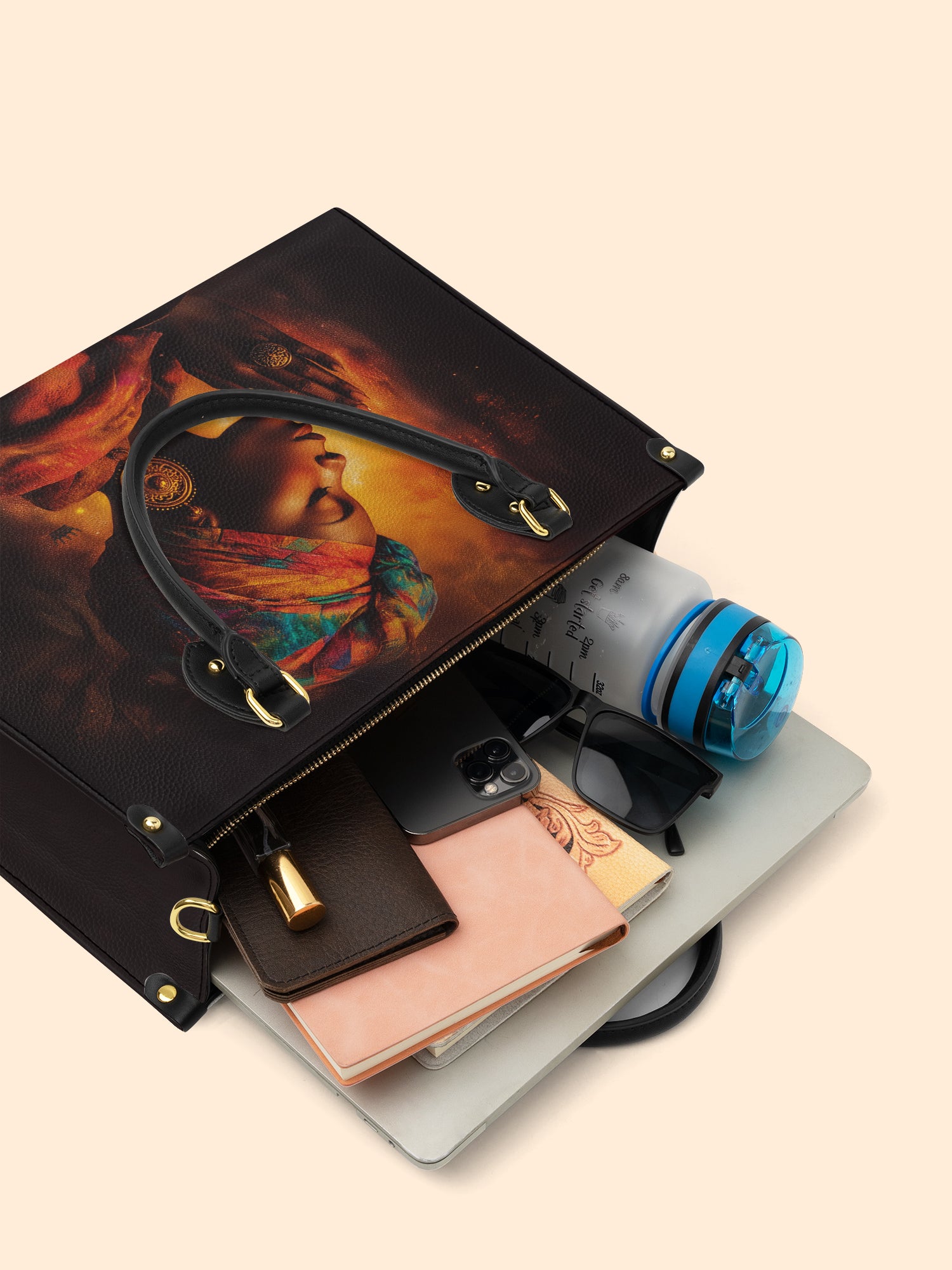 Graceful Devotion Premium Leather Handbag QR0HH087