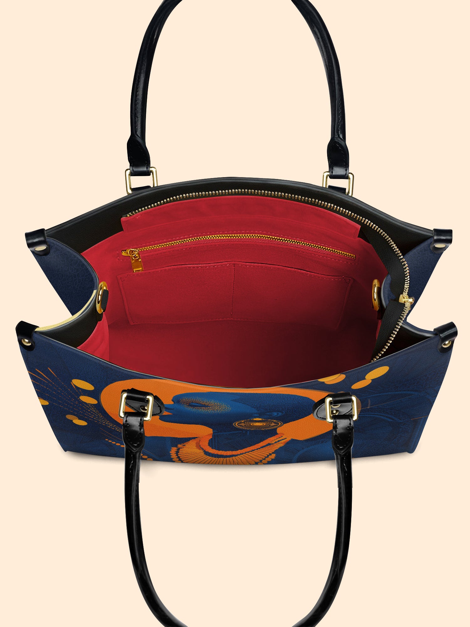 Crownless Queen Premium Leather Handbag QR0TD400