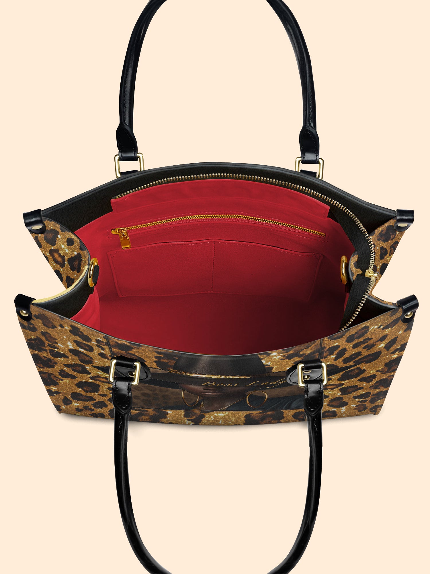 Boss Lady Premium Leather Handbag QR0XD401