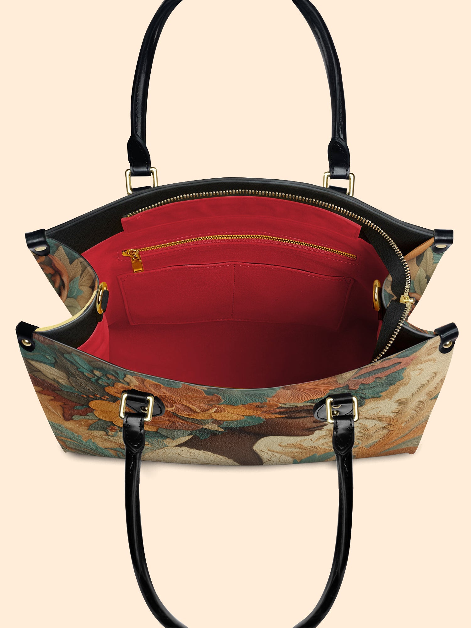 Blossom Divinity Premium Leather Handbag QR0HH070