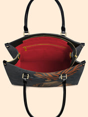 Adinkra Essence Premium Leather Handbag QR0XD456