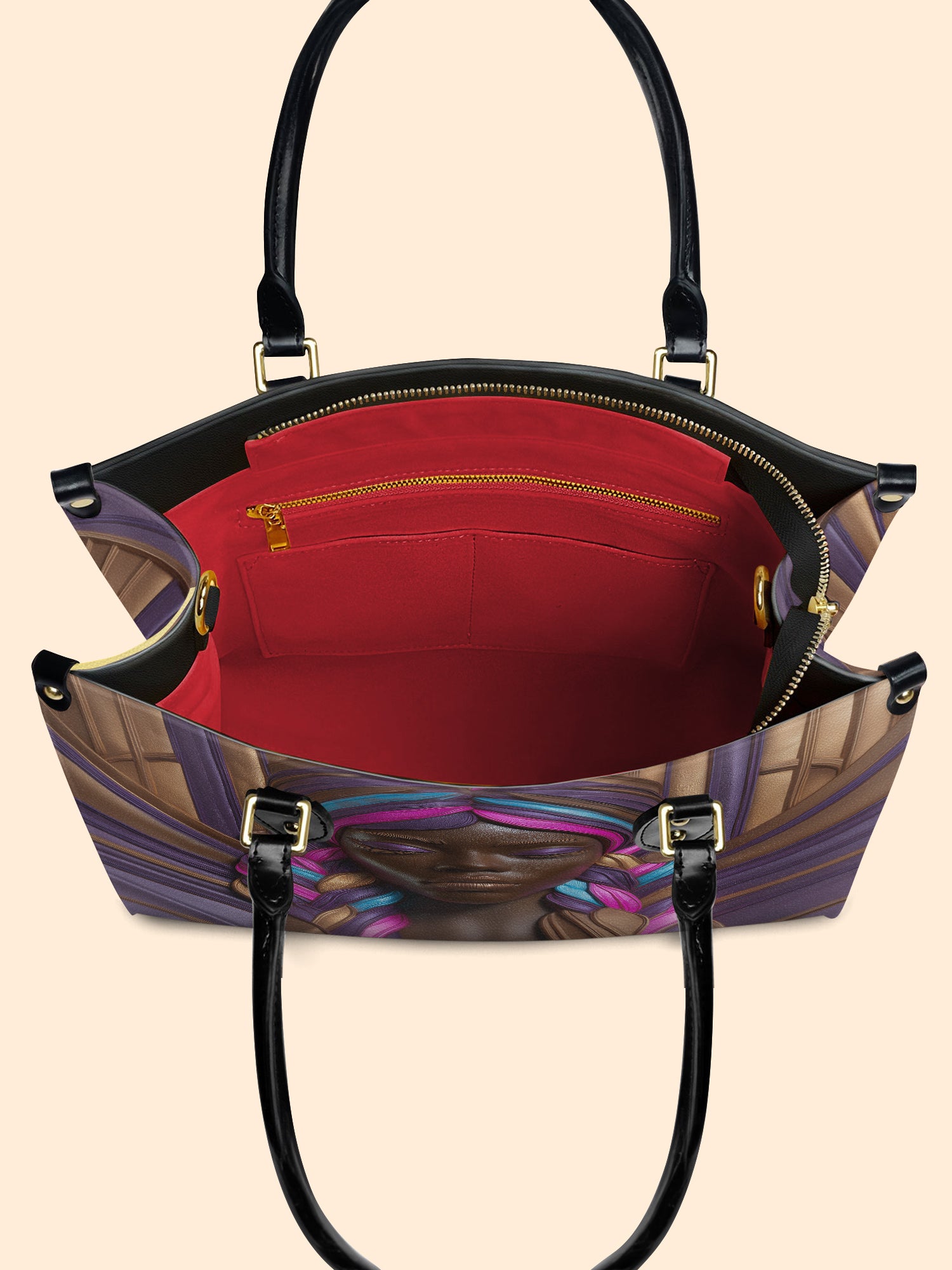 Violet Soul Premium Leather Handbag QR0TD237