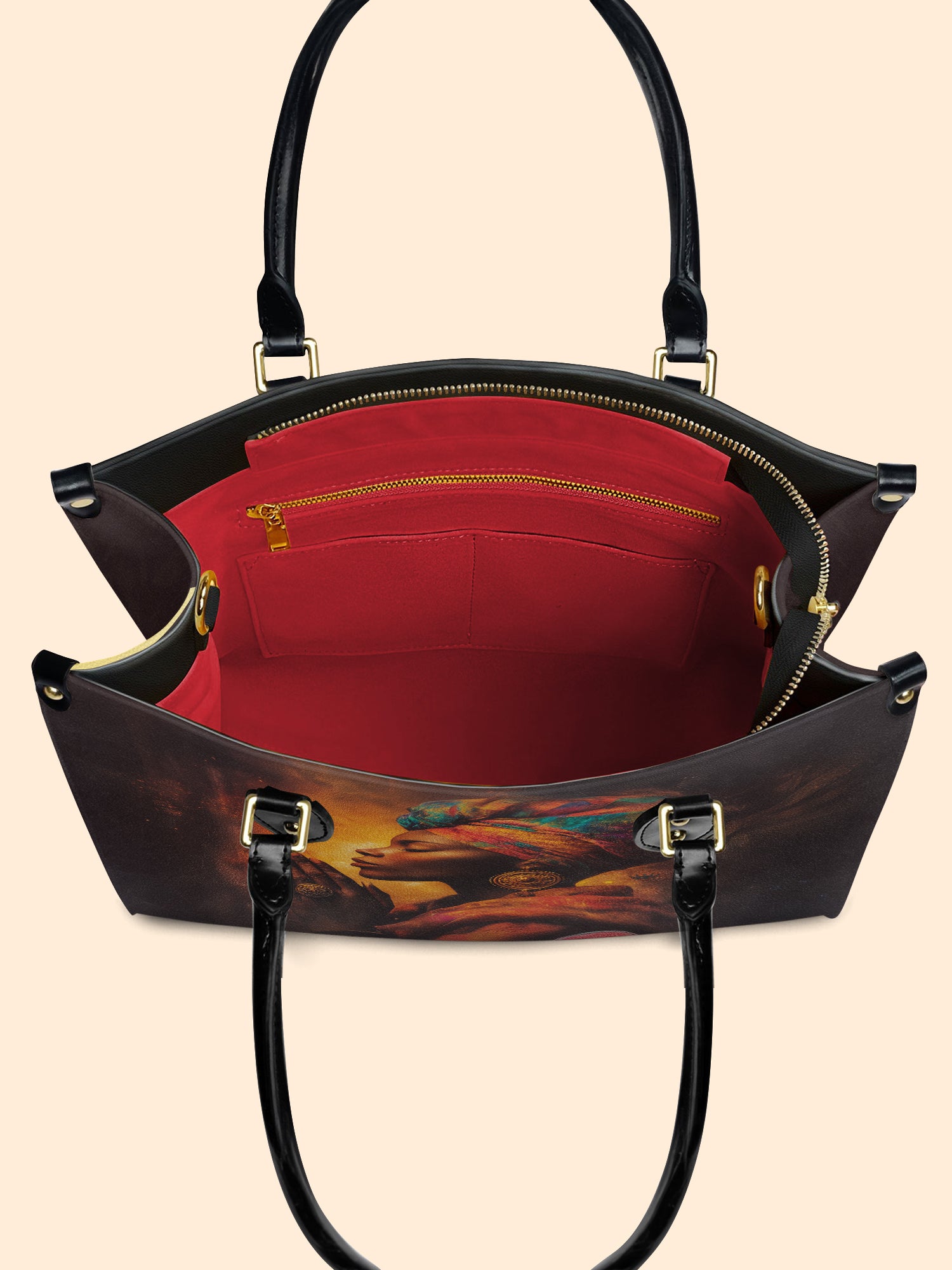 Graceful Devotion Premium Leather Handbag QR0HH087