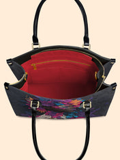 Amethyst Glow Premium Leather Handbag QR0TD223