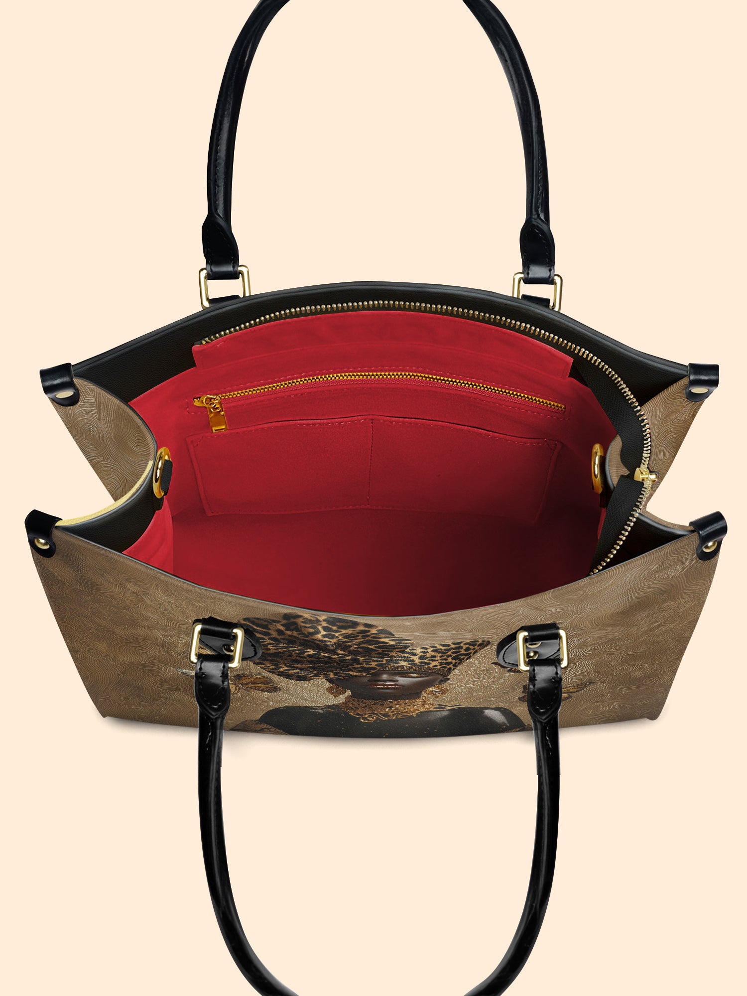 Absolute Allure Premium Leather Handbag QR0XD642