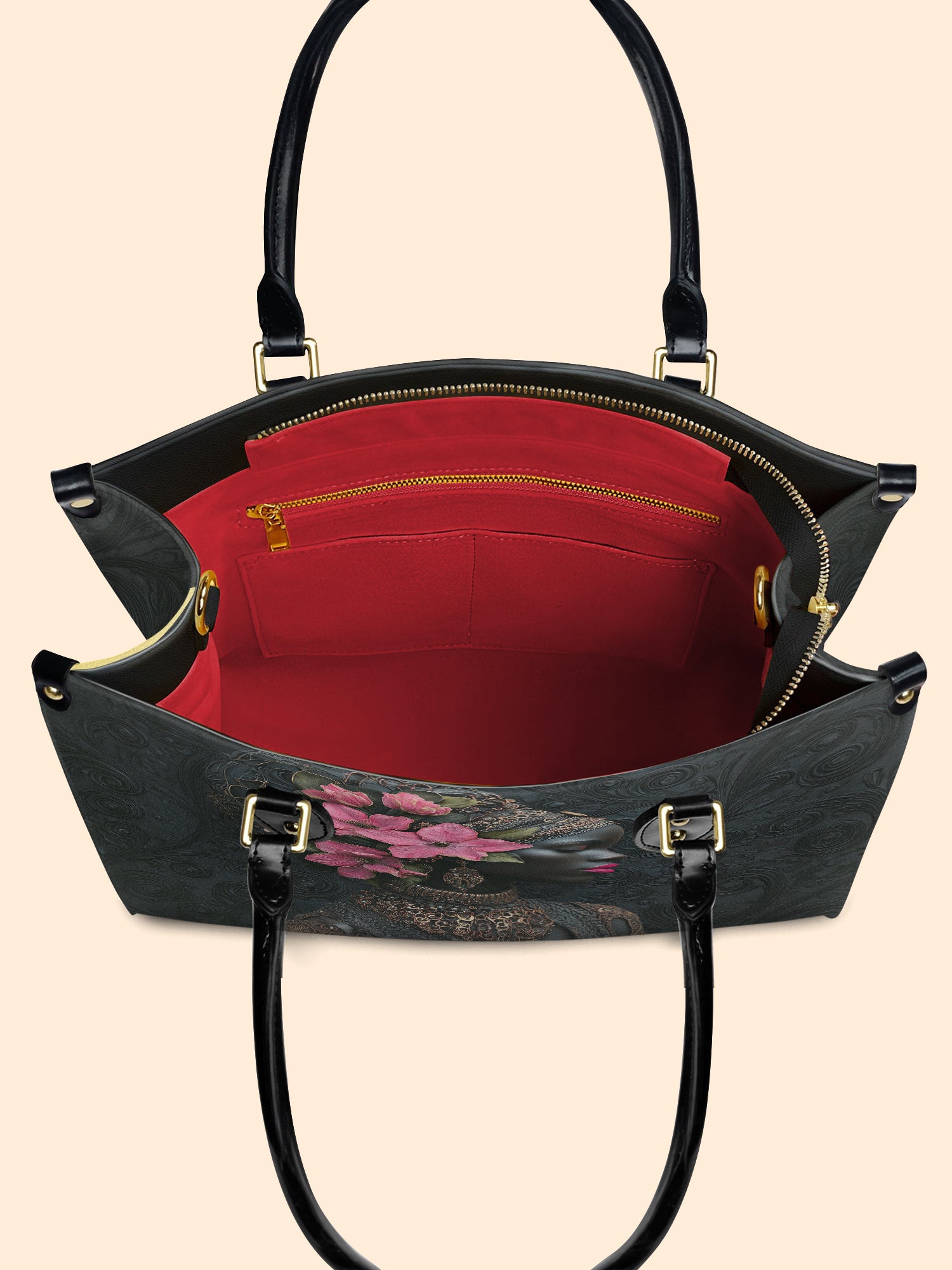 Azalea Eclipse Premium Leather Handbag QR0XD330