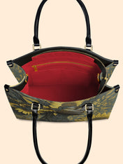 Sunflower Radiance Premium Leather Handbag QR0HH131