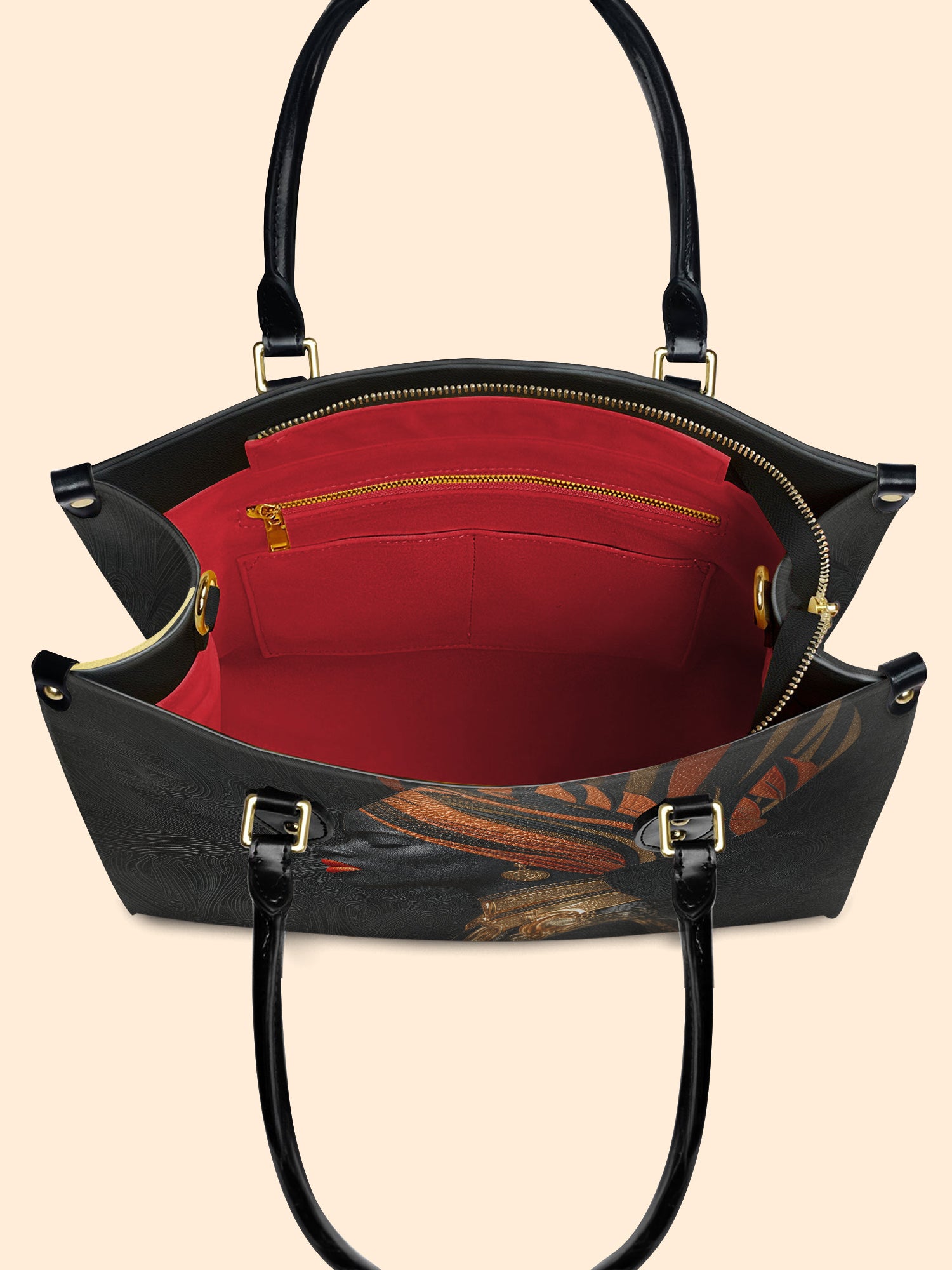 Ancestral Proud Premium Leather Handbag QR0XD457