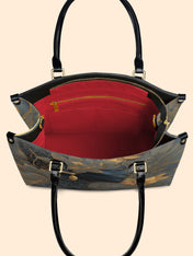 Lotus Grace Premium Leather Handbag QR0HH128