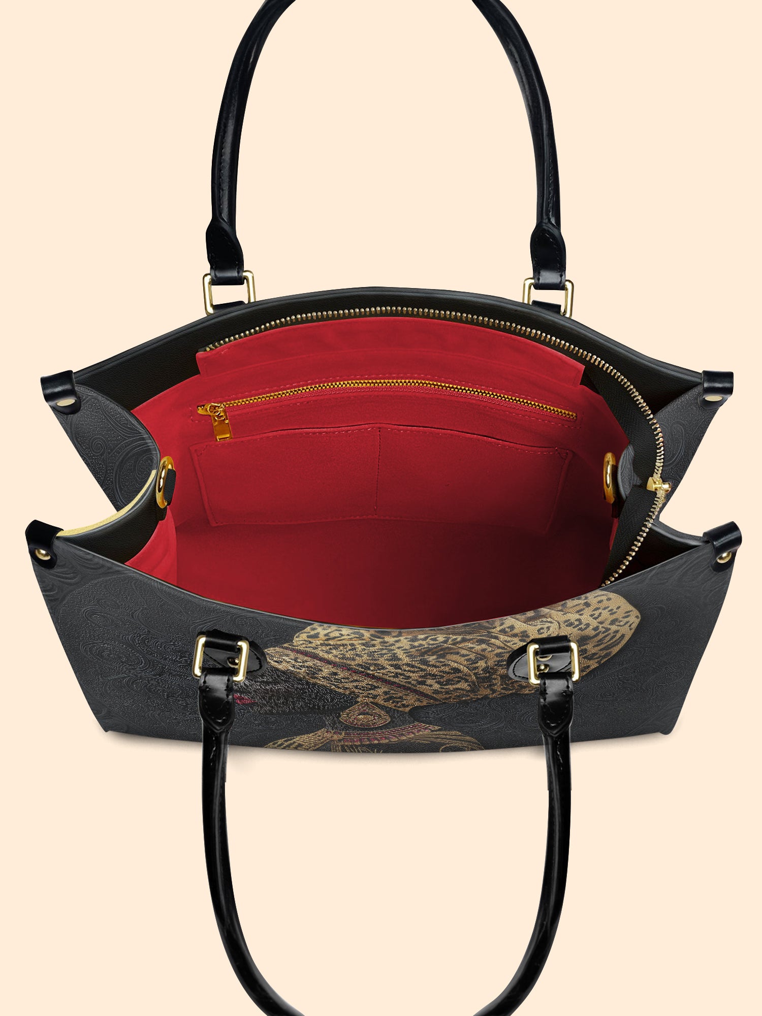 Akila Roots Premium Leather Handbag QR0XD455