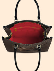 Back To Africa Premium Leather Handbag QR0XD411