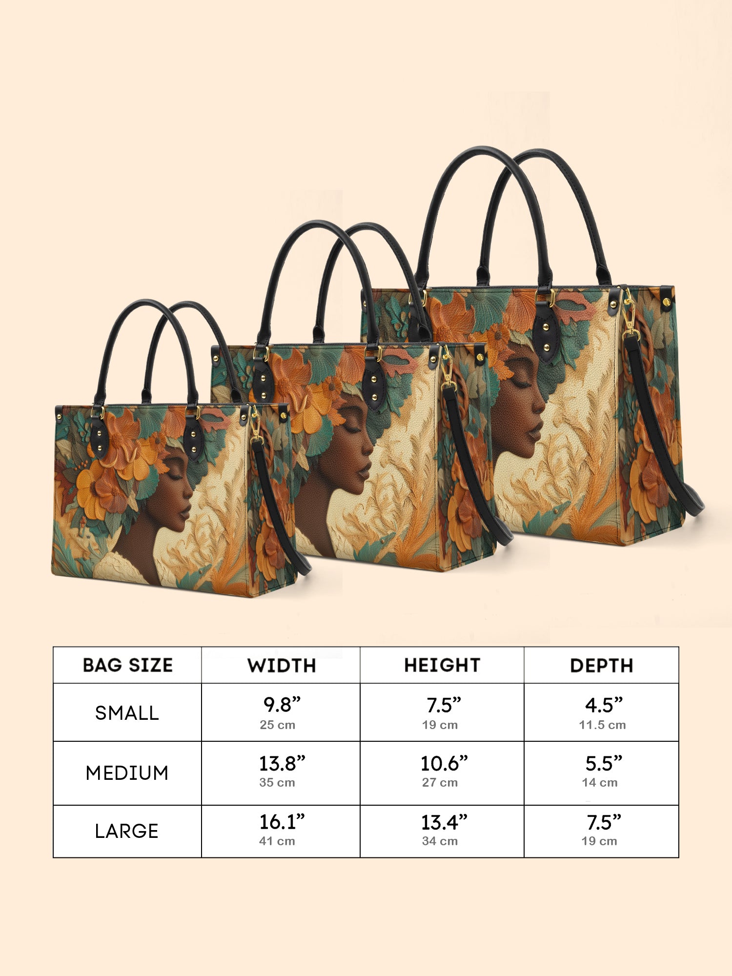 Blossom Divinity Premium Leather Handbag QR0HH070