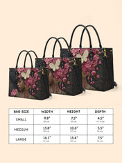 Blossom Queen Premium Leather Handbag QR0HH056