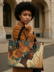 Blossom Divinity Premium Leather Handbag QR0HH070