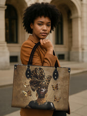 Absolute Allure Premium Leather Handbag QR0XD642