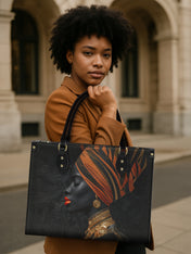 Ancestral Proud Premium Leather Handbag QR0XD457