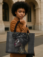 Aurelia Crown Premium Leather Handbag QR0XD562