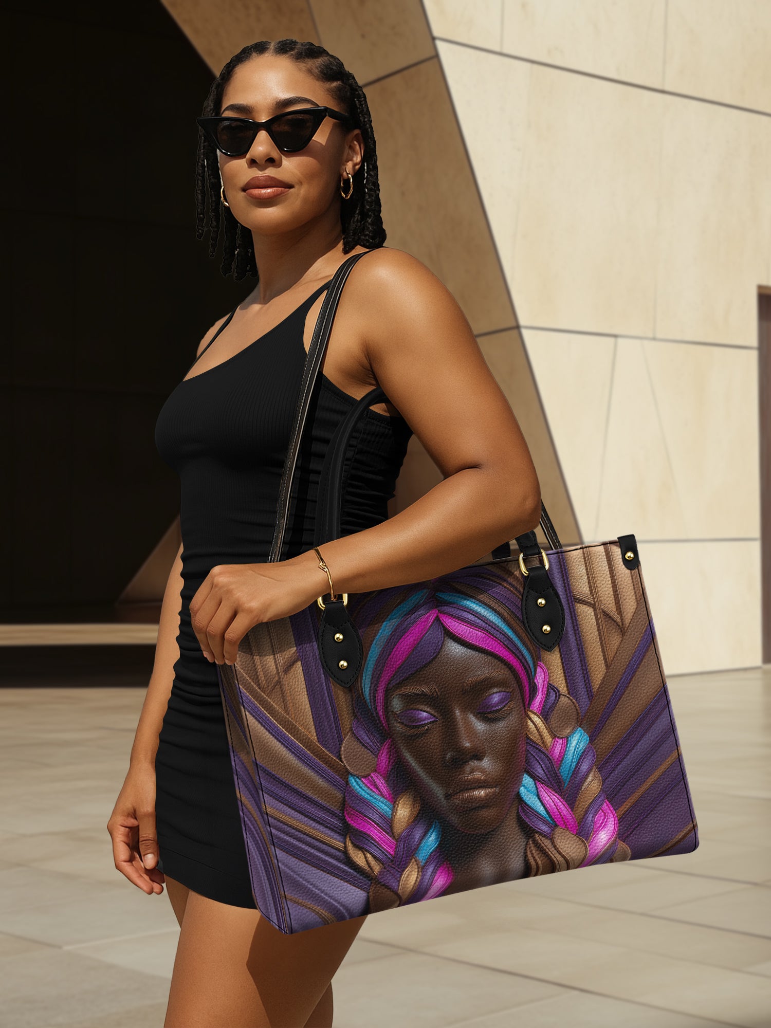 Violet Soul Premium Leather Handbag QR0TD237