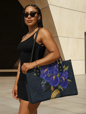 Iris Crown Premium Leather Handbag QR0XD337