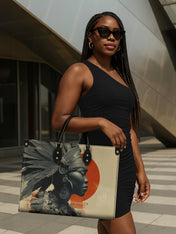 Zulu Warrior Premium Leather Handbag QR0HH139