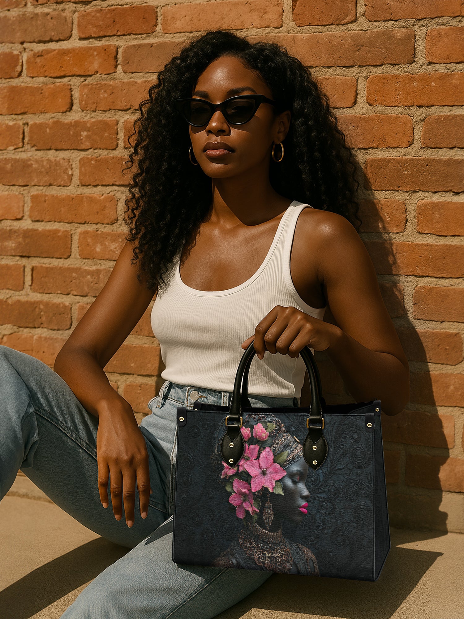 Azalea Eclipse Premium Leather Handbag QR0XD330