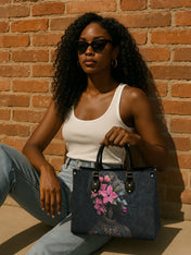 Azalea Eclipse Premium Leather Handbag QR0XD330