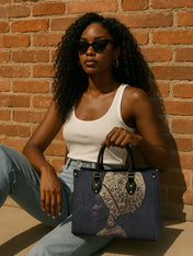 Akila Roots Premium Leather Handbag QR0XD455