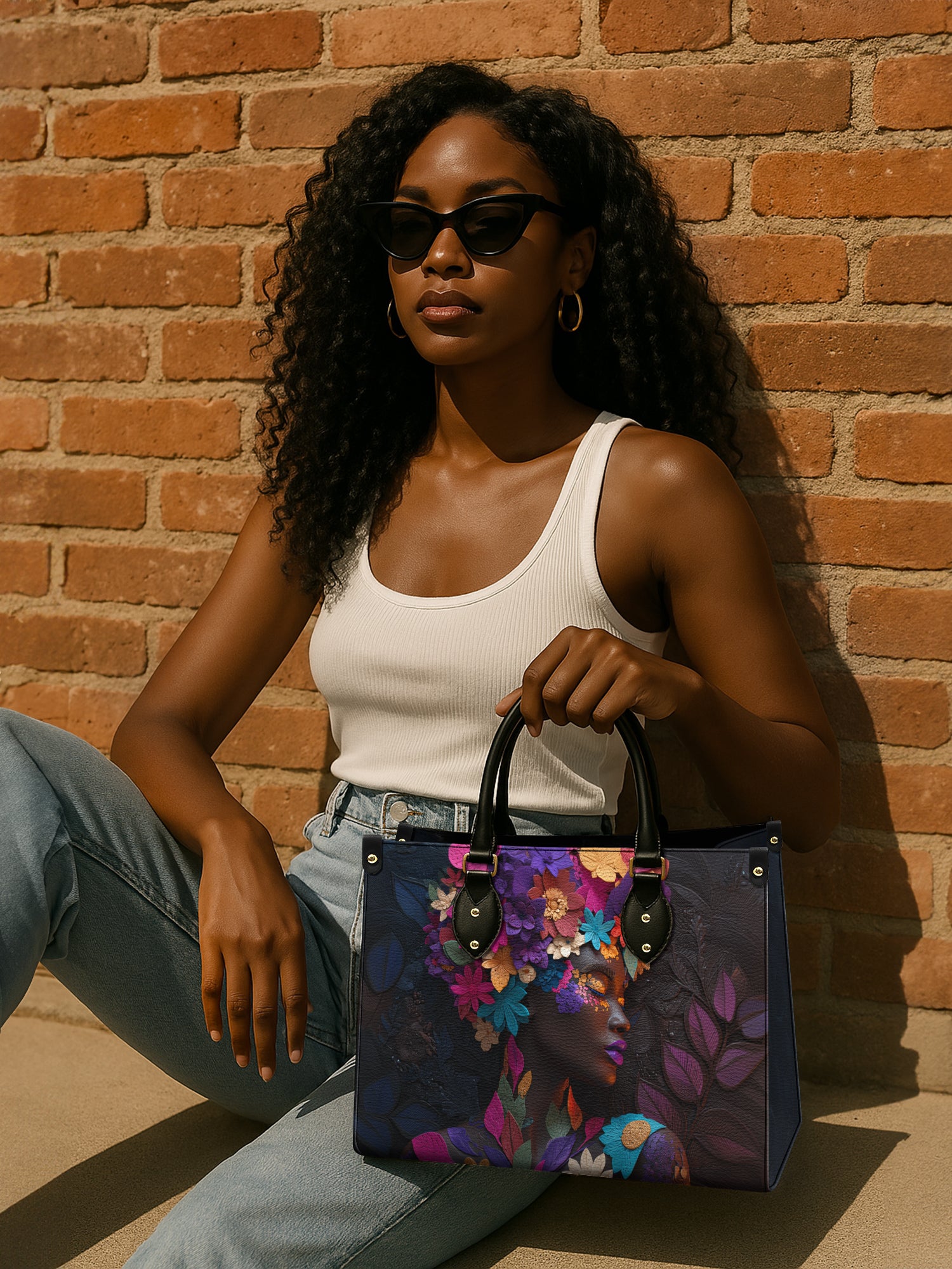 Rose Essence Premium Leather Handbag QR0TD235