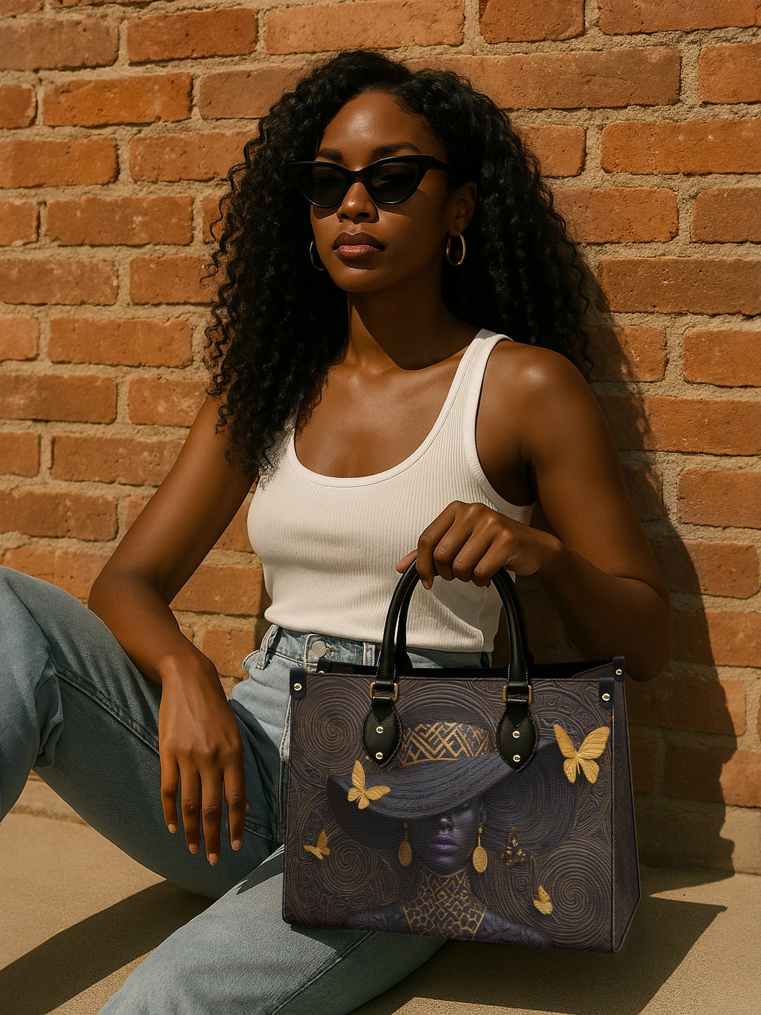 Voices of Glory Premium Leather Handbag QR0XD688