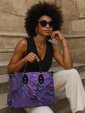 Lush Aura Premium Leather Handbag QR0TD231