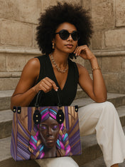 Violet Soul Premium Leather Handbag QR0TD237