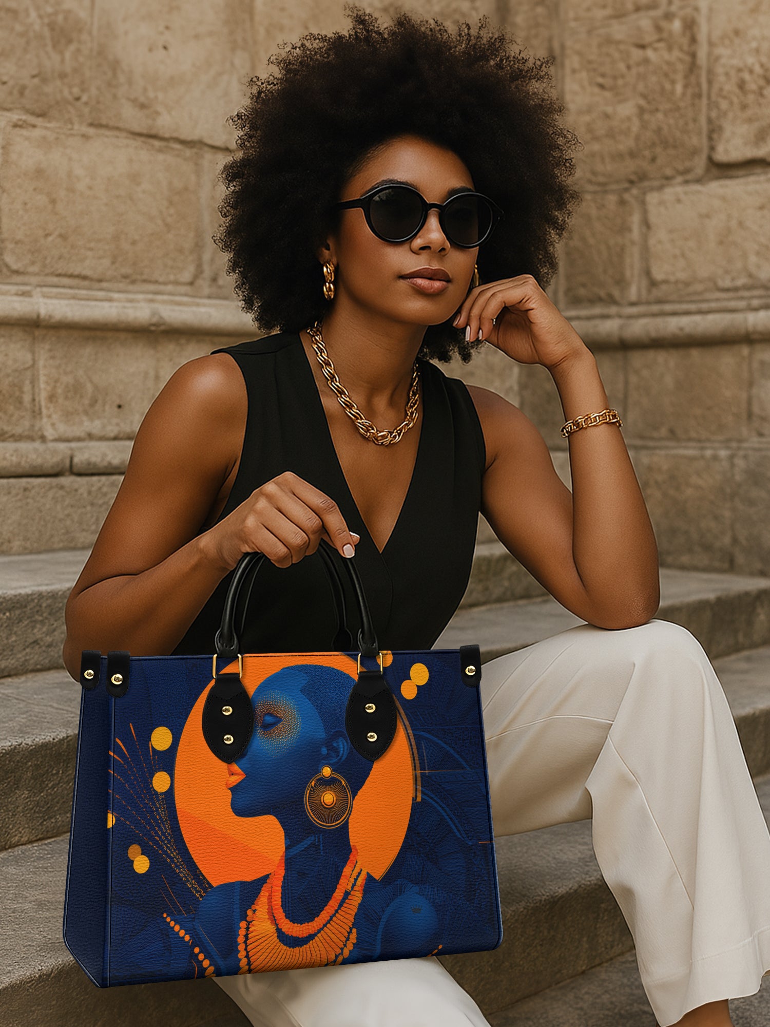 Crownless Queen Premium Leather Handbag QR0TD400