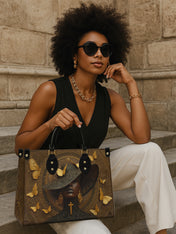 Ancestral Hymn Premium Leather Handbag QR0XD683