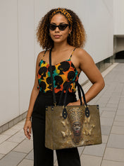 Angelic Affluence Premium Leather Handbag QR0XD641